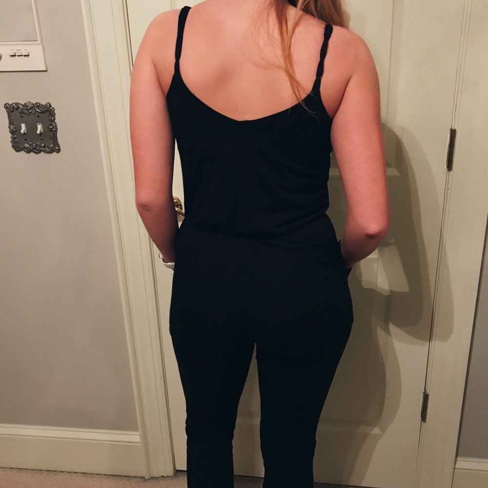 Black jumpsuit